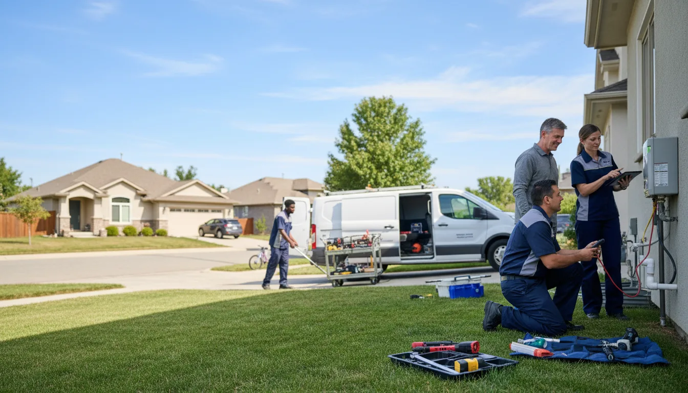Tankless water heater service in Clarks, NE